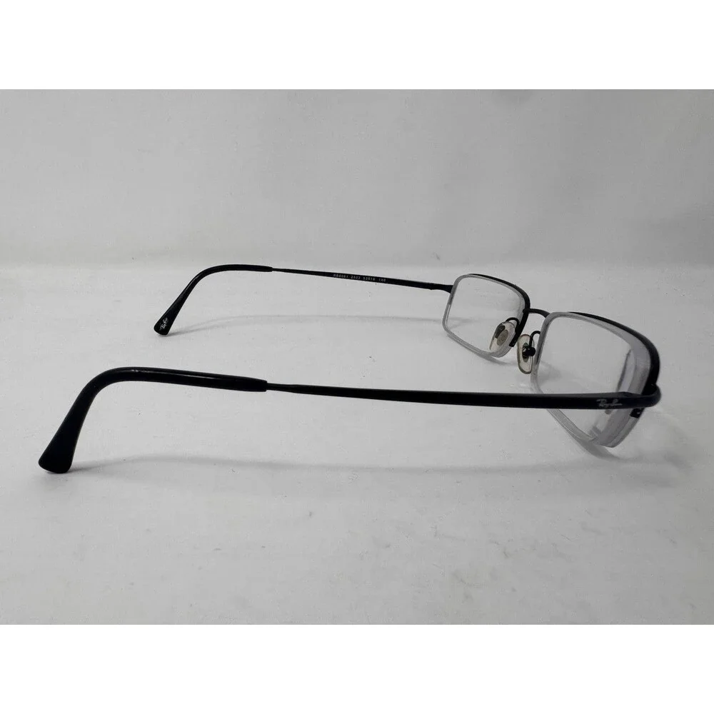 Ray-Ban RB6061 Eyeglass Frames Only 52-19-140 Black 2503 Italy